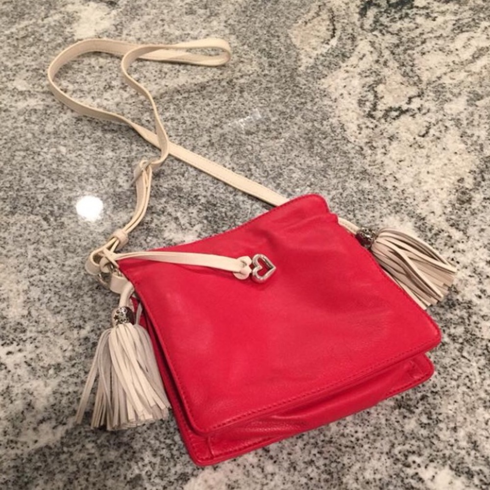 Red Brighton Crossbody Purse